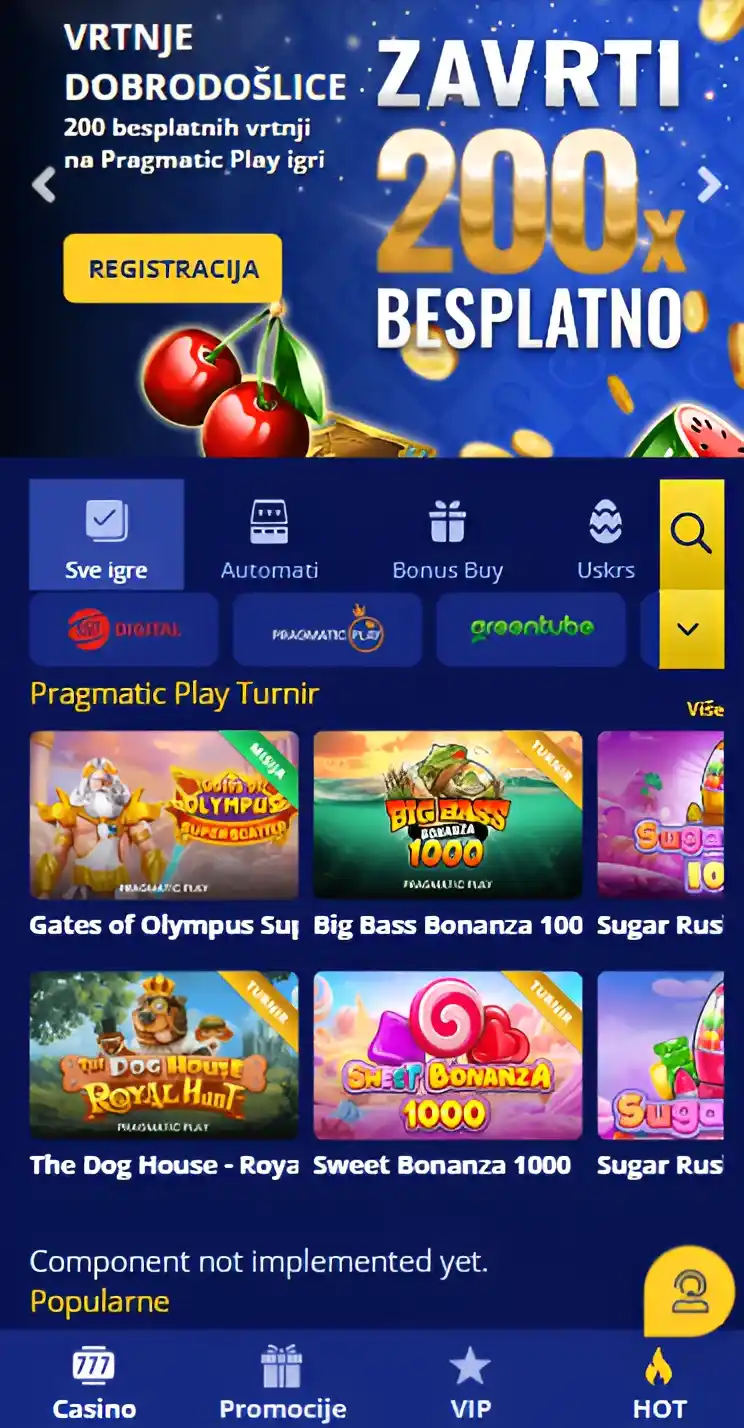 Senator casino – mobilno igranje